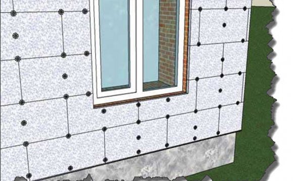 Как обшить дом пенопластом