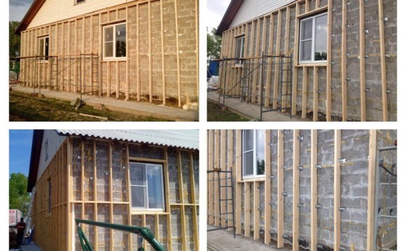 Утепление брусовых домов с