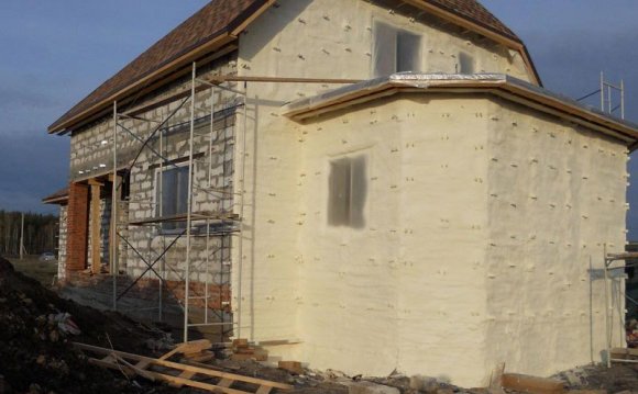 Утепление дома из газобетона