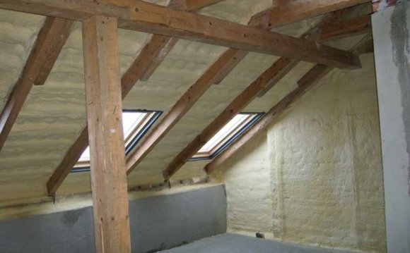 Утепление мансардной крыши
