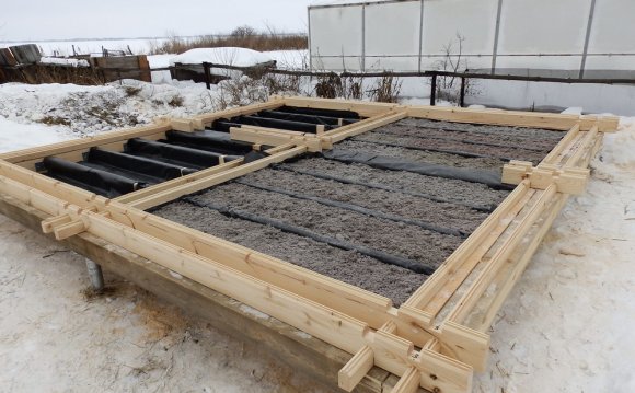 Утепление Пола Бани