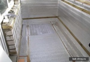 Как утеплить лоджию своими руками — фото и видео