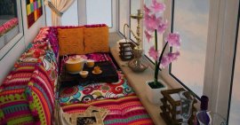 Комната на балконе: 6 вариантов освоения крохотной территории