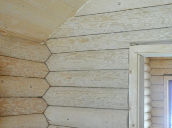 Конопачение сруба