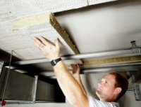 Обшивка утеплителем потолка в подвале - то с чего стоит начинать работы по утеплению пола 1 этажа (почему - было сказано в начале статьи)