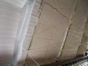 Подшивка крыши на балконе