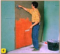 приклейка к утеплителю армирующей стеклосетки