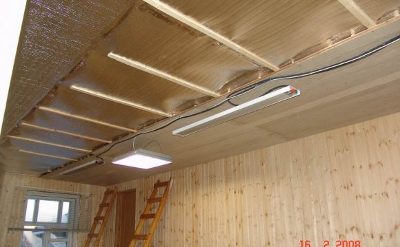Утепление Потолка