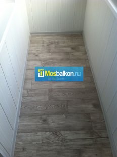 Теплый пол на балконе