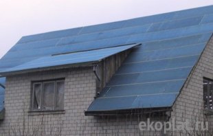 теплоизоляция кровли