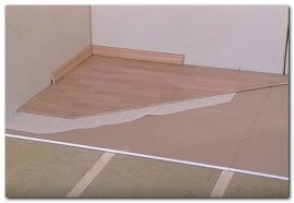 утепление бетонного пола пенопластом