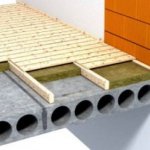 Утепление бетонного пола в квартире