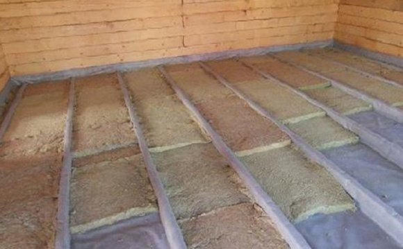 Утепление Пола по Лагам