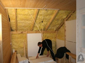 Утепление дома