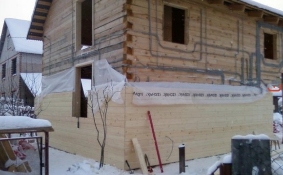 Утепление Дома из Бруса Снаружи
