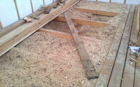 Утепление Потолка Опилками