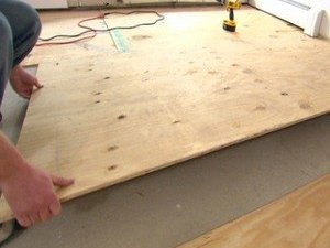 Утепление пола