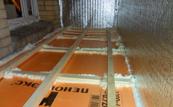 Утепление Пола Балкона