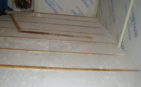 Утепление Пола Пенопластом