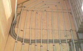 водяной пол на балконе